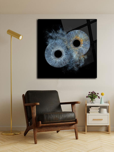2-Persoons Collision Iris Foto Artwork Plexiglas Maxima HD - IrisArtwork