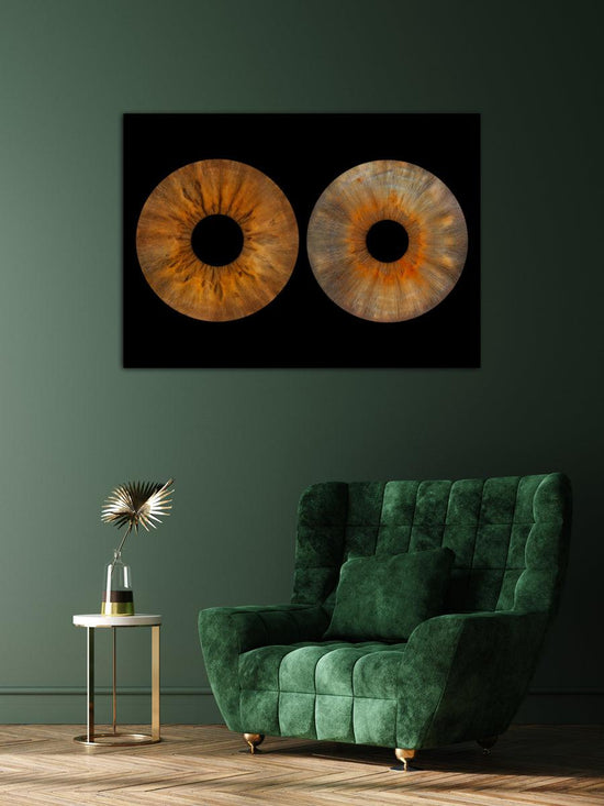 2-Persoons Koppel Iris Foto Artwork Museumglas - IrisArtwork