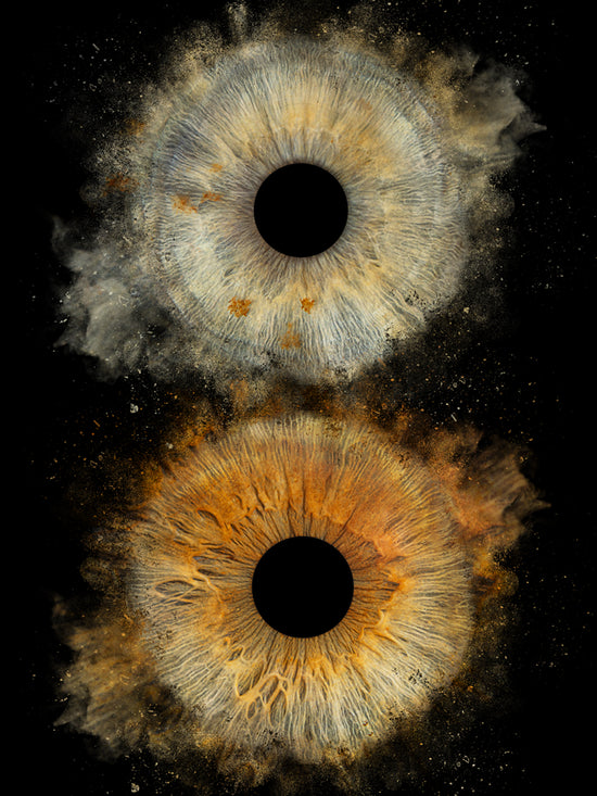 Digitaal 2-persoons Koppel Iris Artwork