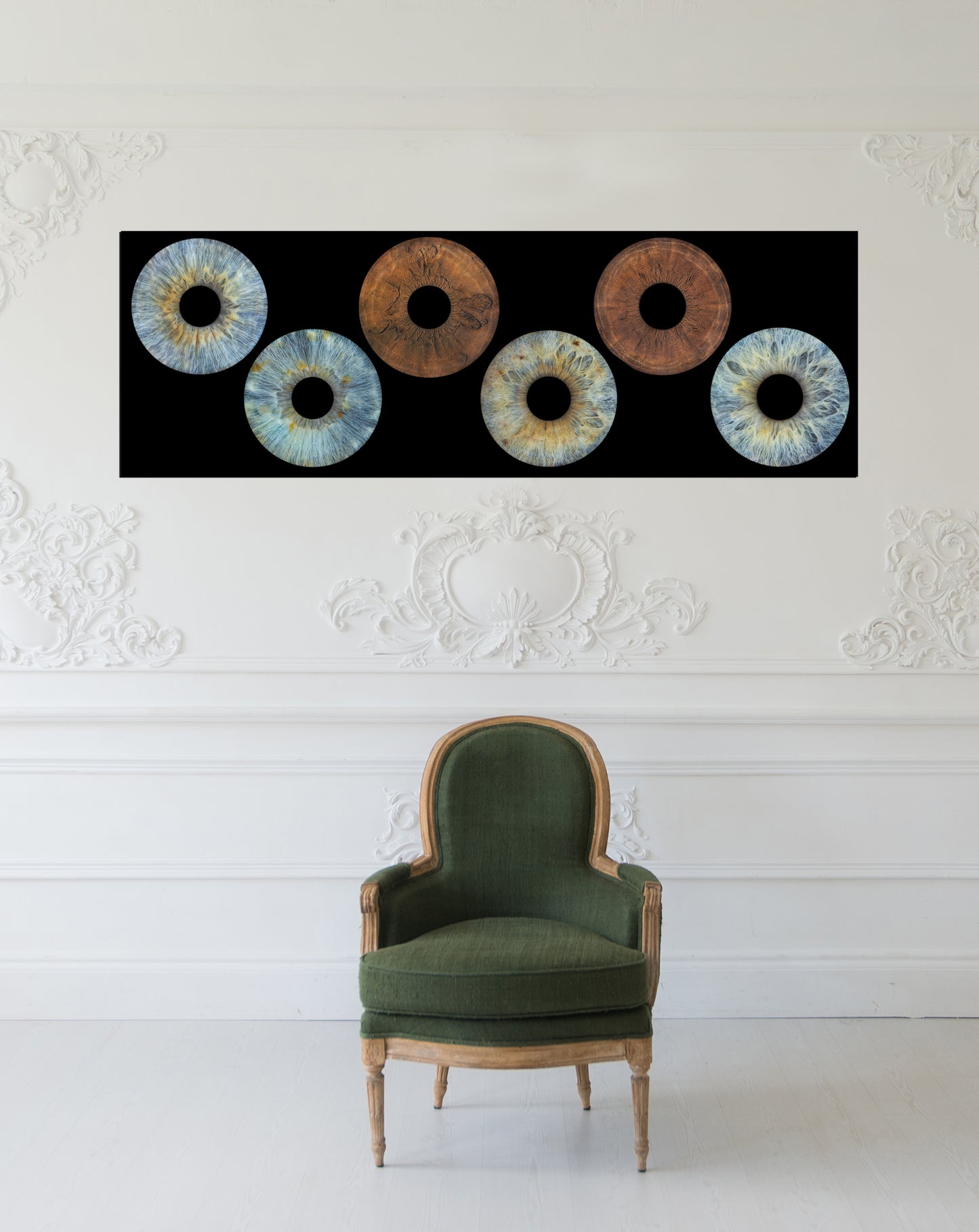 6-Persoons Iris Artwork Museumglas