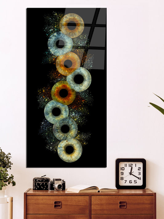 8-Persoons Collision Iris Foto op Plexiglas IrisArtwork