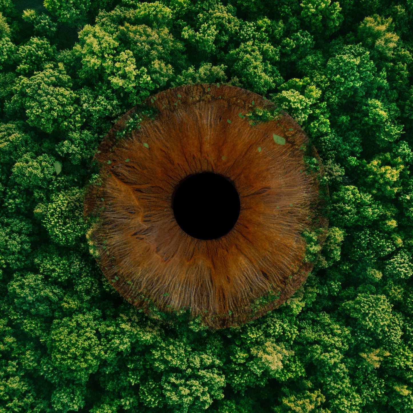 1-Persoons Iris Foto Artwork Museumglas - IrisArtwork