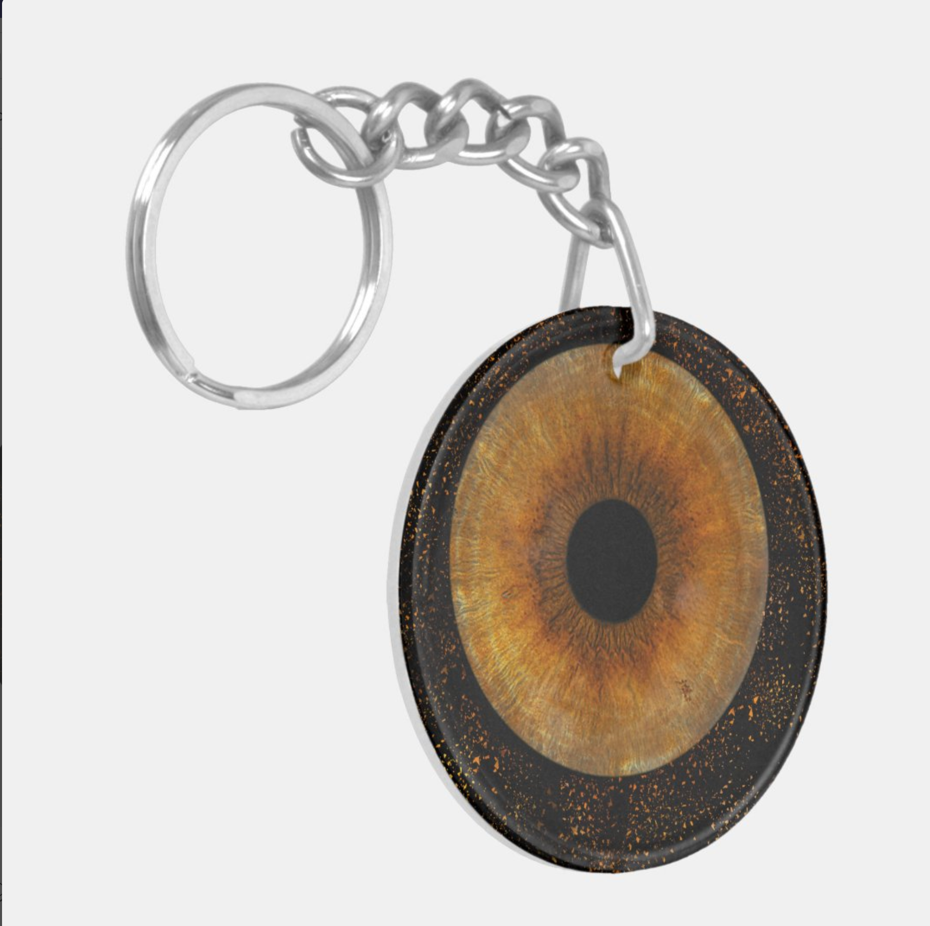 Iris Artwork Sleutelhanger – Acryl Rond IrisArtwork